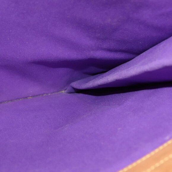 LOUIS VUITTON Monogram Vernis Stanton Tote Bag Purple Viole M91079 Auth KD074 - Picture 14 of 16